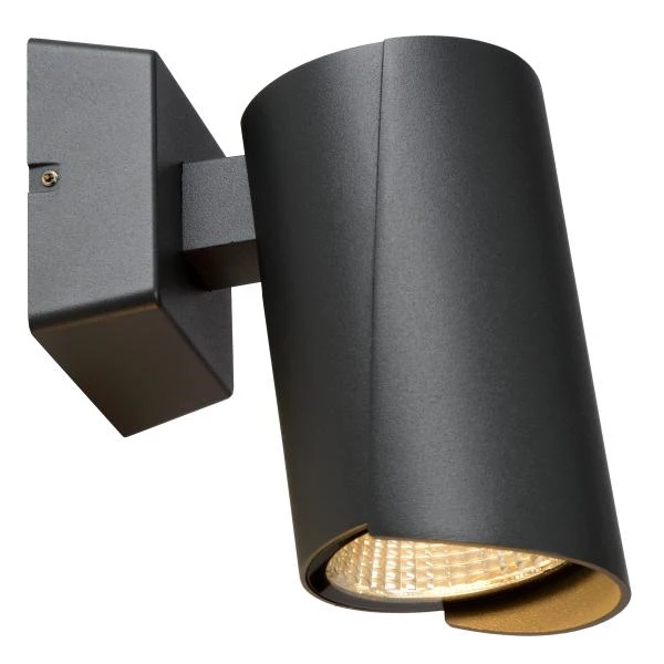 Lucide MANAL - Foco de pared / Lámpara de pared Dentro/Fuera - LED - 1x13W 3000K - IP65 - Antracita - DETAIL 2